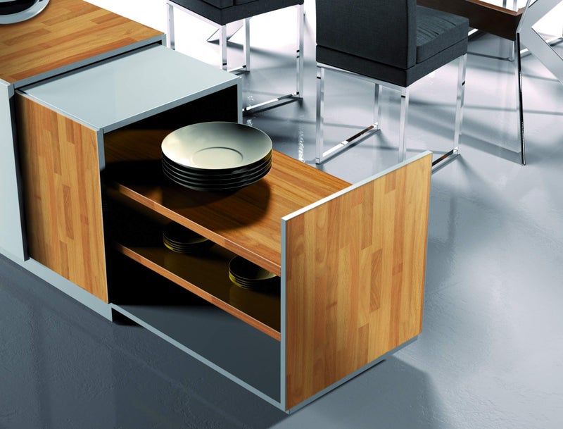 d-c-fix 346-0168-3PKA Decorative Self-Adhesive Film, Butcher Block, 17" x 78" Roll, 3-Pack with Applicator - Image 3